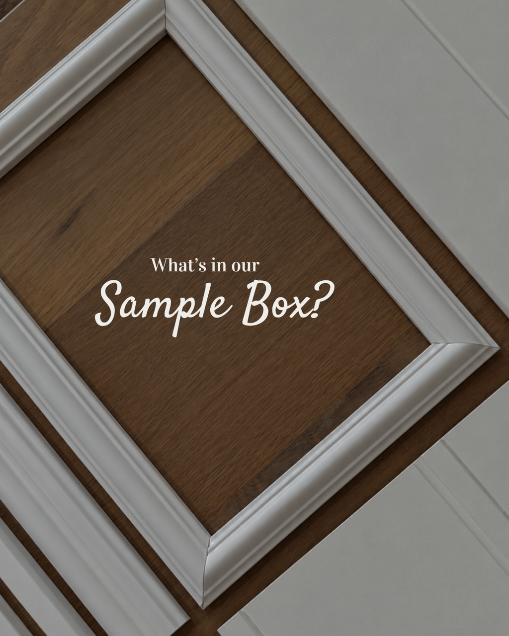 Panelling Sample Box