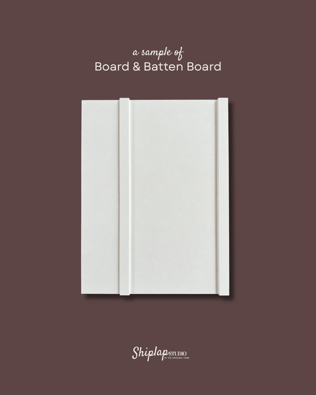 Panelling Sample Box