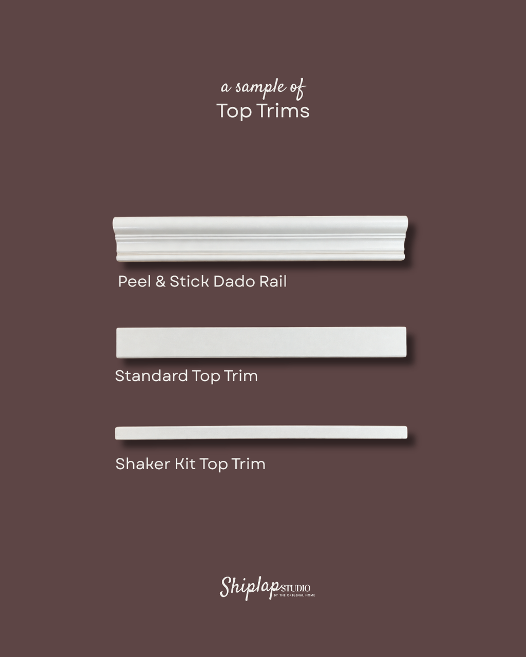 Panelling Sample Box