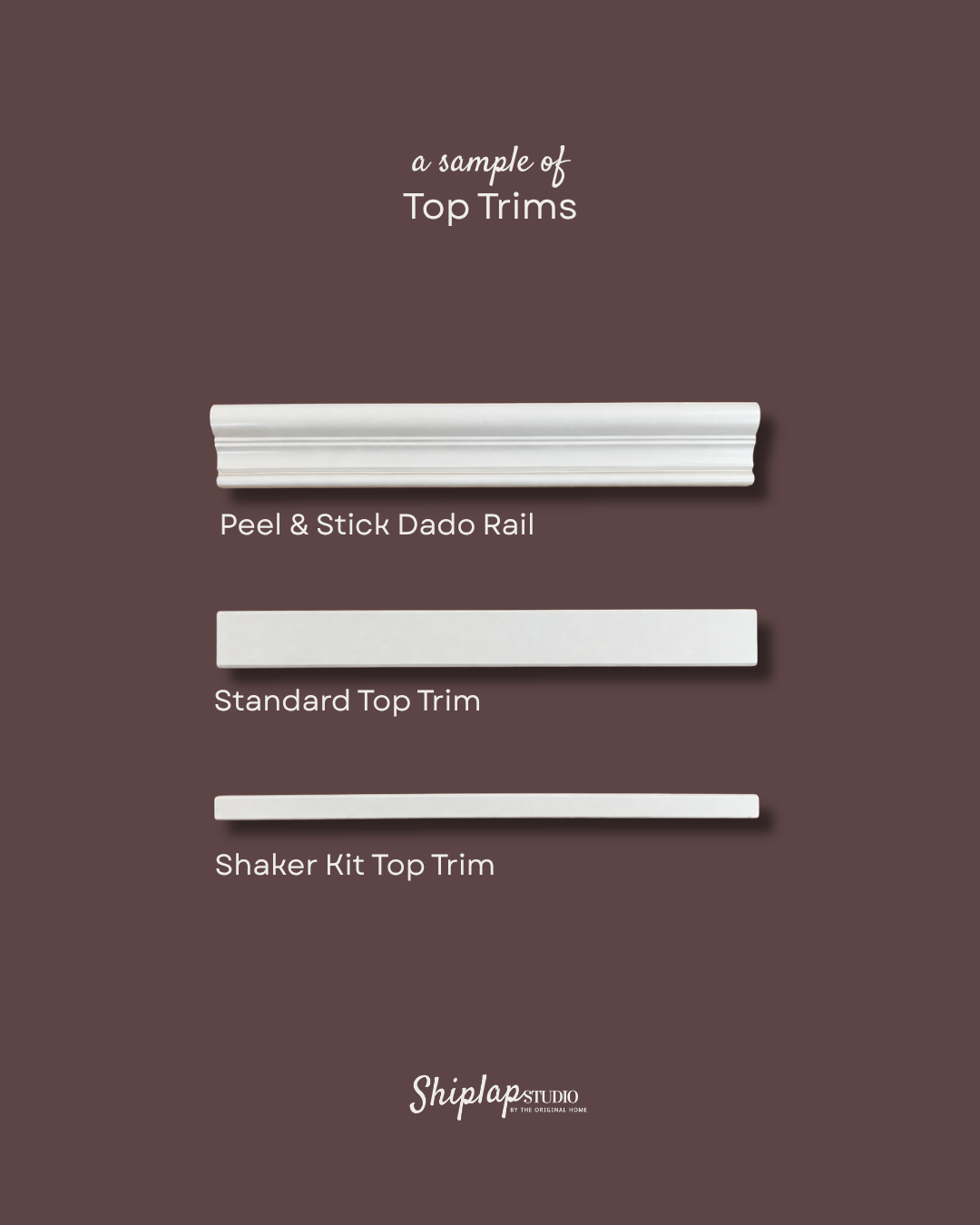 Panelling Sample Box