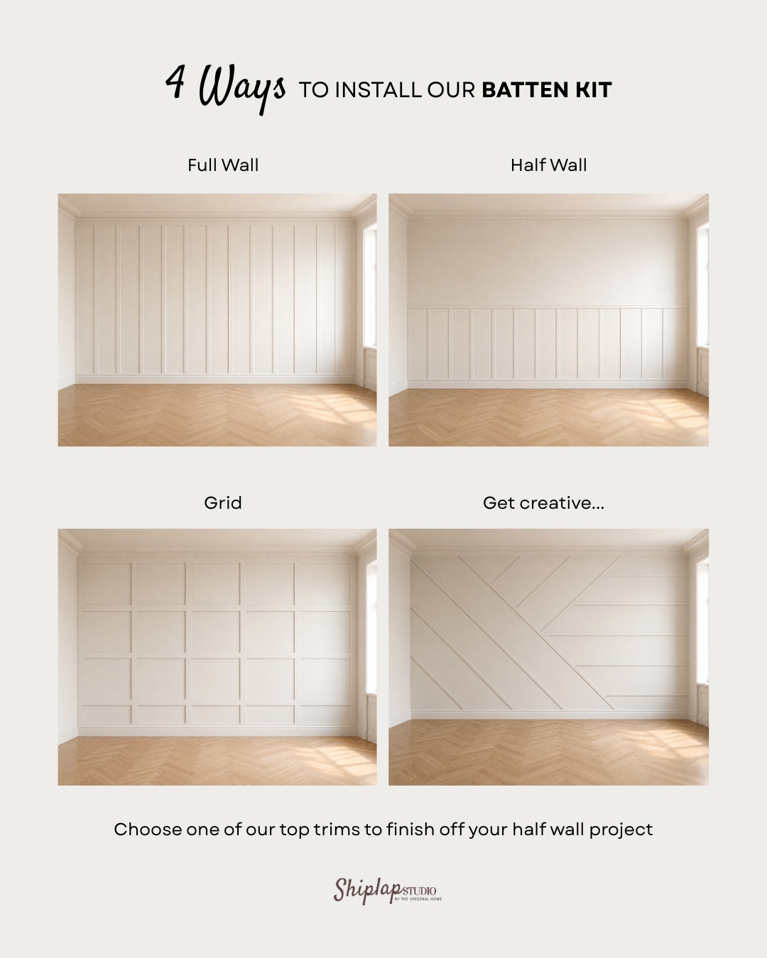 Batten Panelling Kit