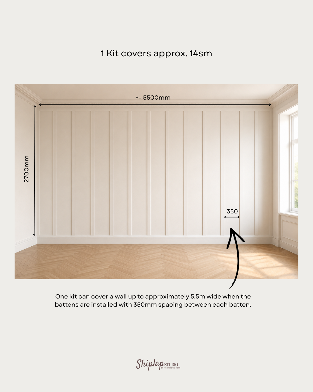 Batten Panelling Kit