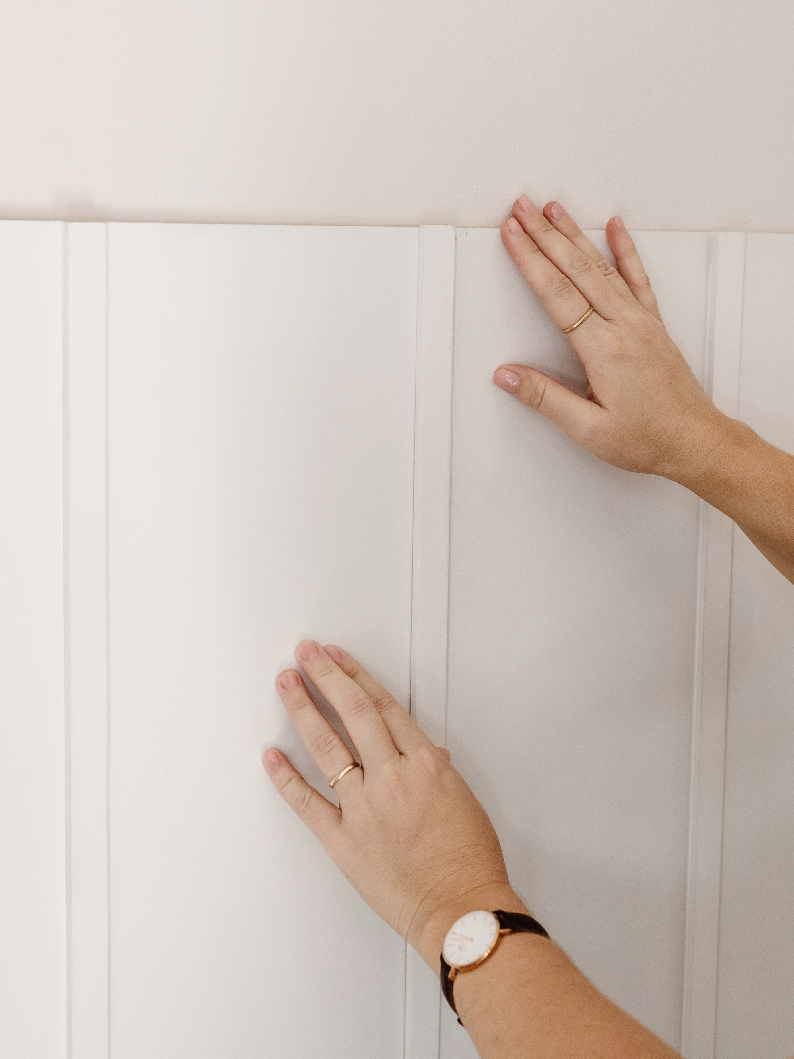 Board & Batten Panelling - Half Board with 1.2m Top Trim (1300L x 600W)