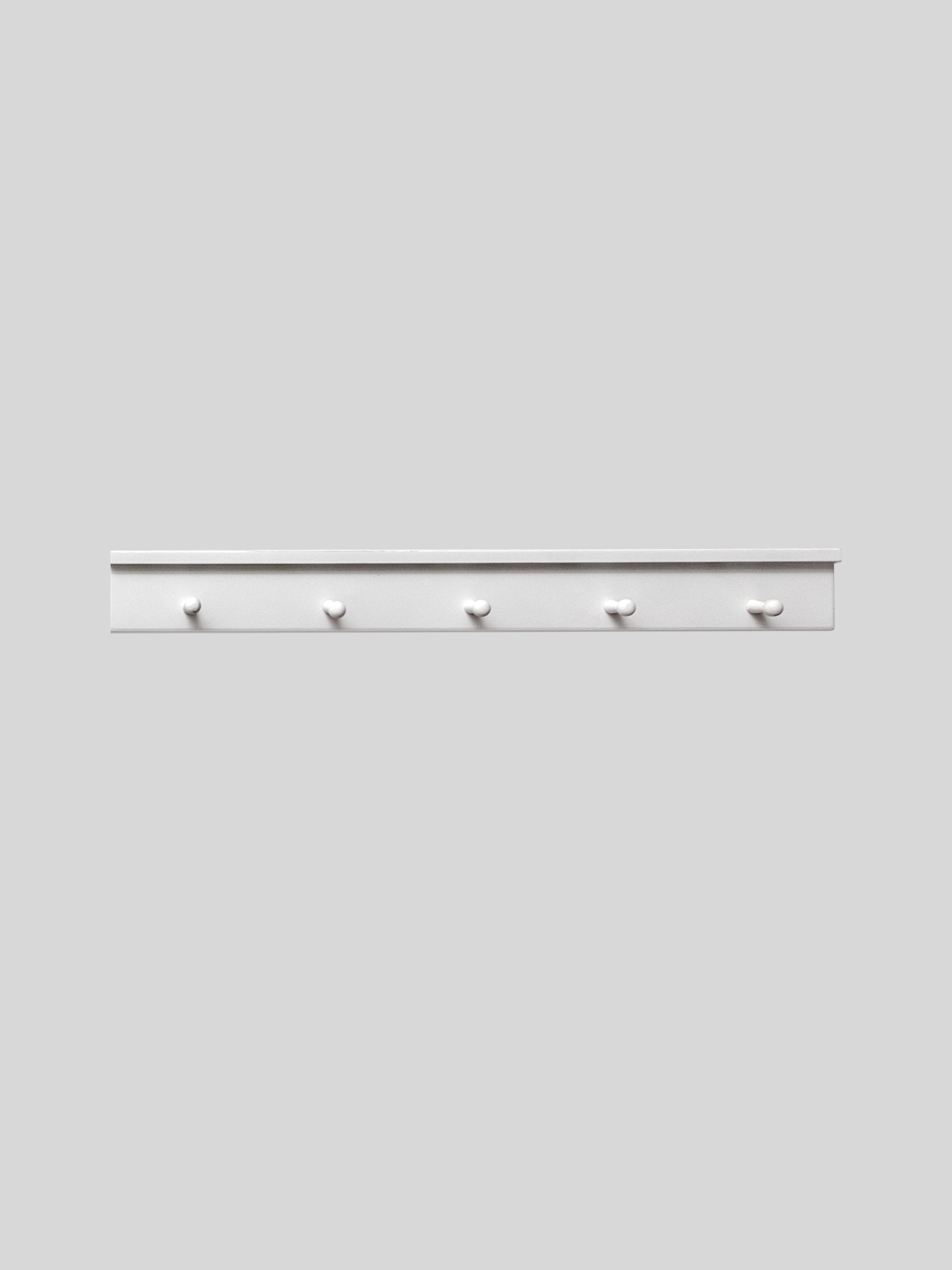 Shaker Peg Rail (5 Pegs)